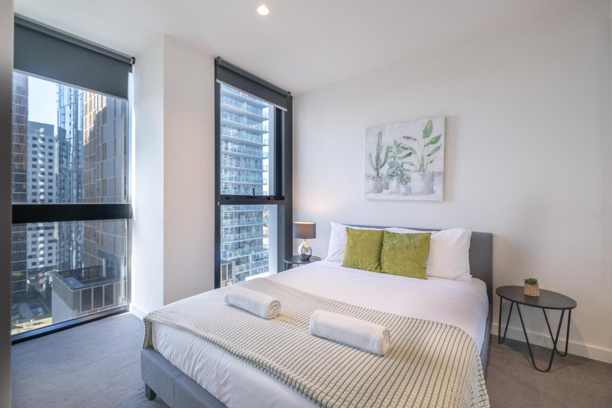 Relaxed 1Br1Ba City View Apt Wifi In Cbd Melbourne Zewnętrze zdjęcie