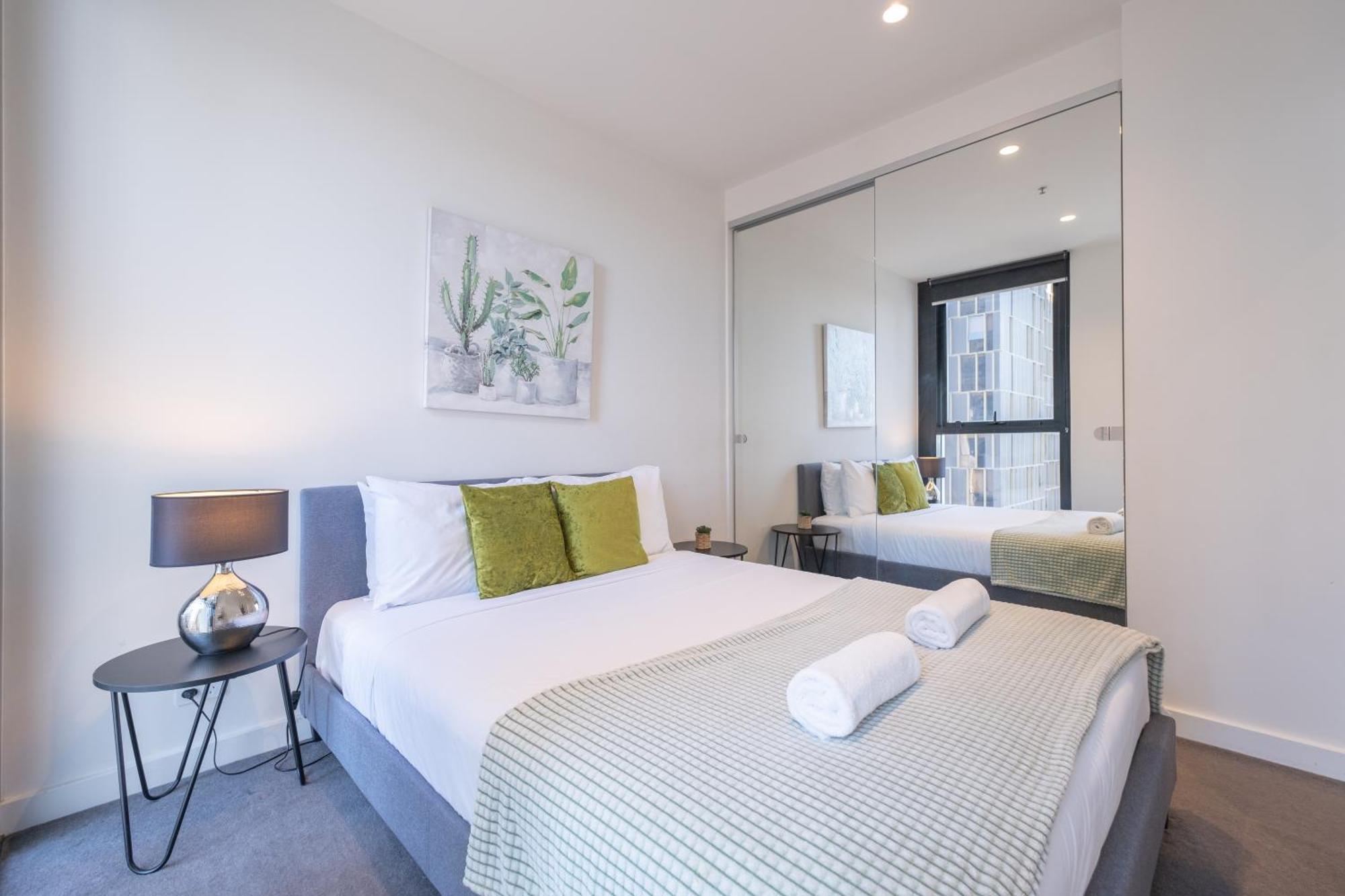 Relaxed 1Br1Ba City View Apt Wifi In Cbd Melbourne Zewnętrze zdjęcie